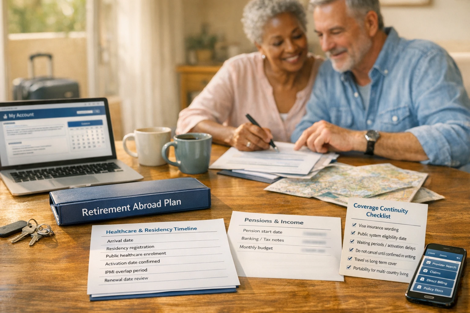 Prepararte para la jubilación en el extranjero: alinear tu IPMI con la sanidad y las pensiones locales