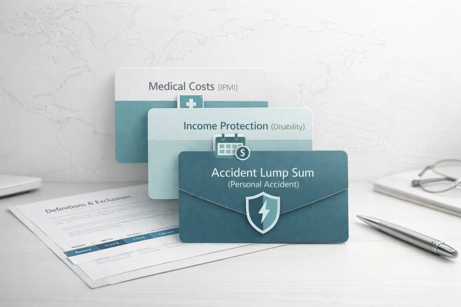 Assicurazione infortuni e invalidità per espatriati: come integrare il tuo piano IPMI